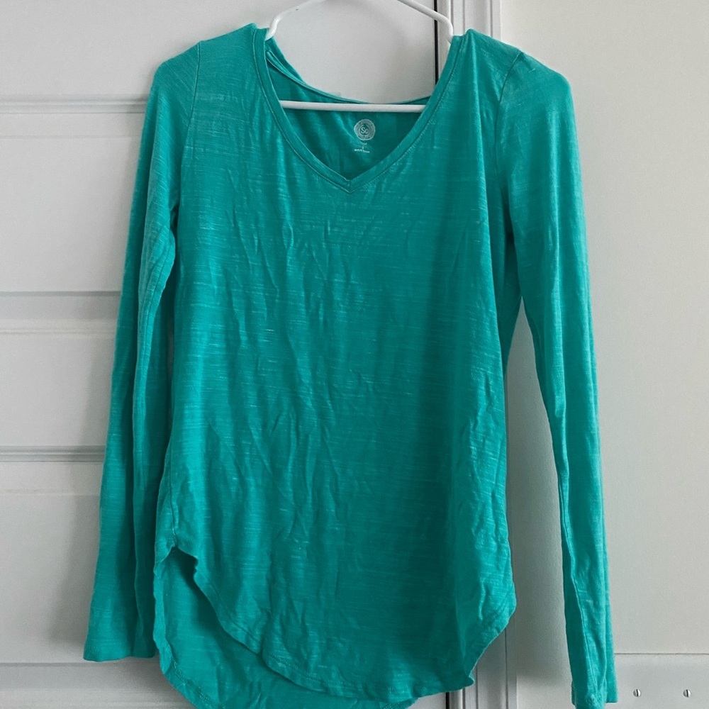 Women’s Teal/Turquoise Long Sleeve Shirt